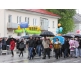 Колонны комбината и города в День России