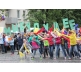 Колонны комбината и города в День России